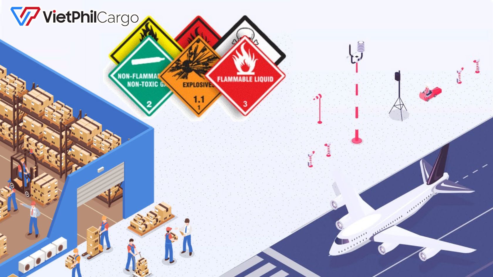 9 Nhóm Hàng Hóa Nguy Hiểm Tiềm Ẩn Trong Vận Tải Hàng Không